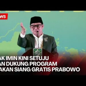 Cak Imin Kini Setuju dan Dukung Program Makan Siang Gratis Prabowo