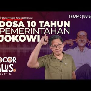 Nilai Rocky Gerung untuk 10 Tahun Jokowi: Dinasti Politik dan Warisan Beban untuk Prabowo Subianto