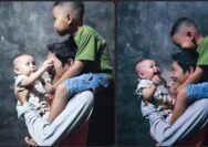 Olahraga Versi Ayah Dua Anak: Gus Shiva Gendong Anak, Gendong Makna