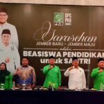 PKB Jember Sosialisasikan program beasiswa “Cinta Bergema” di Kalangan Santri